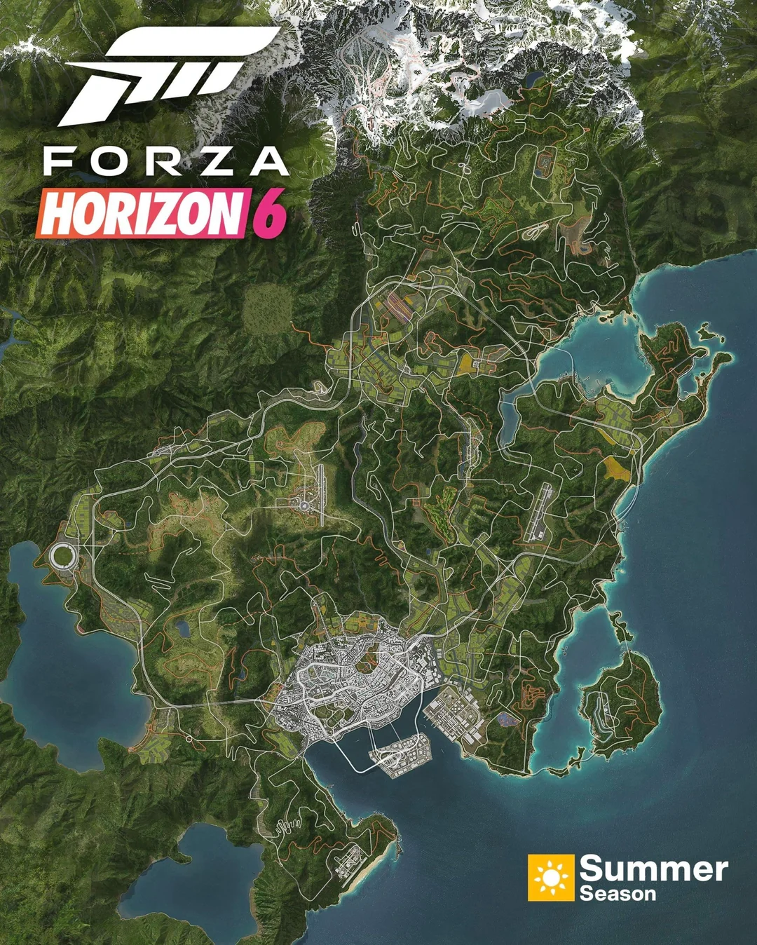 Forza Horizon 6: подробный разбор карты Японии